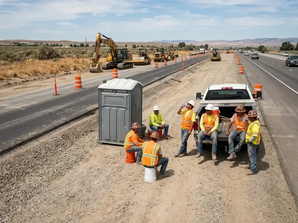 highway-road-construction-crew-007 — frequently asked questions, Porta Potty and Restroom Rentals in Miami, OK